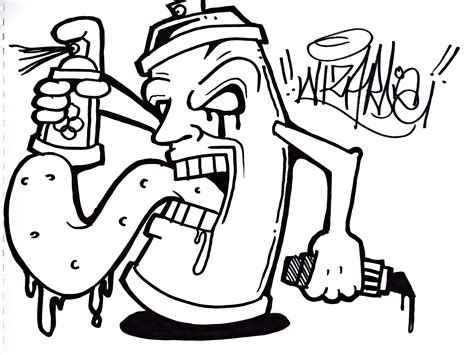 Free Graffiti Characters Spray Can, Download Free Graffiti Characters ...