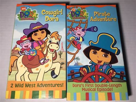 Dora The Explorer Cowgirl Dora Vhs