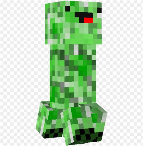 Creeper Derp - Photo - Minecraft Skin Real Creeper PNG Transparent With Clear Background ID ...