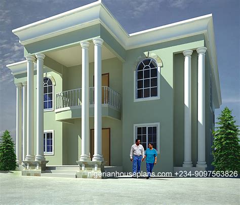 5 Bedroom Duplex House Plans In Nigeria - img-Bachue