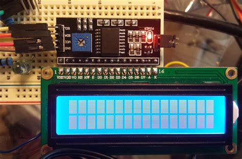 Arduino I2c Lcd 1602 Code