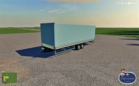 MERCEDES TRAILER FS19 V1.3 - FS19 mod - FS19.net