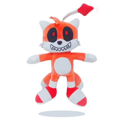 Buy OPINM Orange Tails.EXE Plush Toy,15.6"/40cm Sonic Lord X Plush Doll, BloodSonic.exe Plush ...