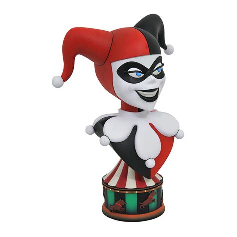 Buy Statues - Batman Tas Legends In 3D Scale Bust - Harley Quinn 1/2 ...