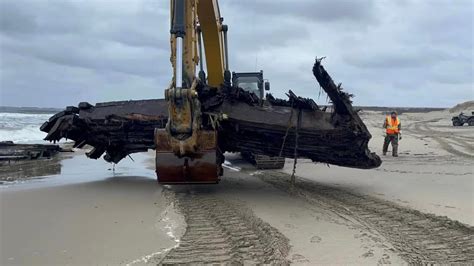 The Cape Ray shipwreck is now completely out of the water. Preserving ...