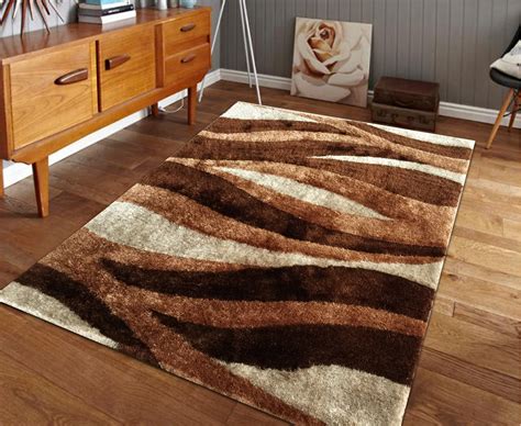 Aria Beige Soft Pile Shaggy Area Rug 8 X 11 by Amazing Rugs | 1StopBedrooms