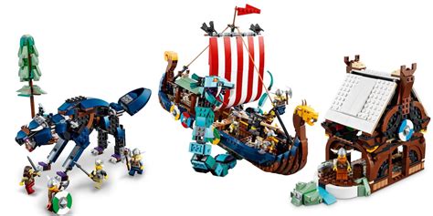 LEGO Viking Ship and the Midgard Serpent revealed - 9to5Toys