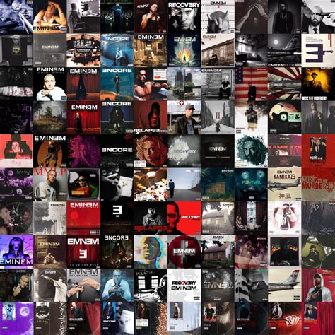 Every Em Album in the "style" of Every Em Album : r/Eminem