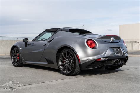 2018 Alfa Romeo 4C Spider Stock # JM282497 for sale near Jackson, MS | MS Alfa Romeo Dealer