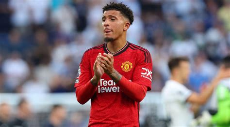 Manchester United benched Jadon Sancho