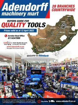 Adendorff Machinery Mart - Promotional catalogues