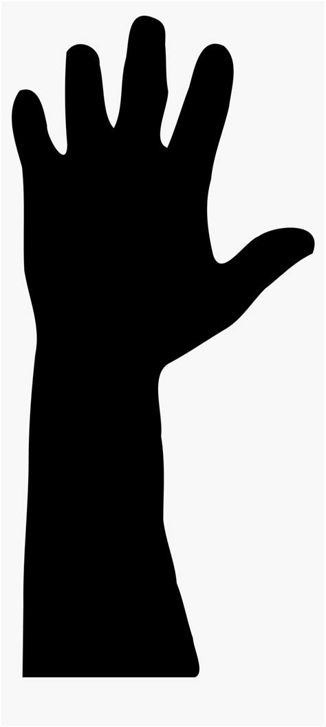 Image Hand Free Download Clip - Hand Reaching Up Silhouette - Free - Clip Art Library