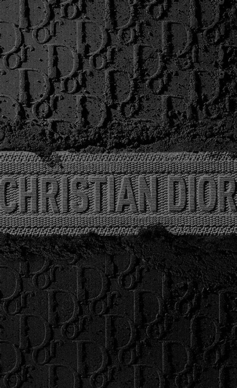 Download Christian Dior Black Designer Logo Wallpaper | Wallpapers.com