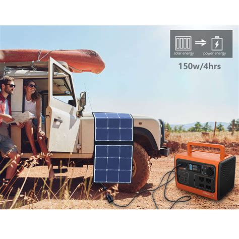 Solar Generator 500w 1000w Lithium Battery Off Grid Mini Camping Power ...