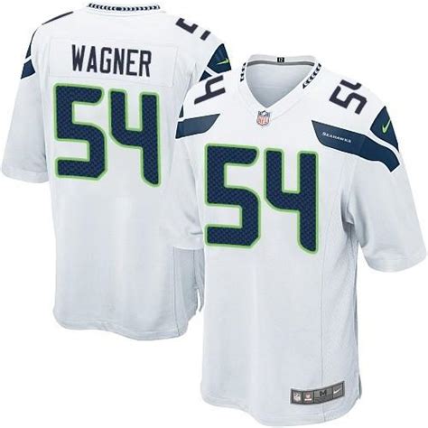 Nike Seahawks #54 Bobby Wagner White Men’s Stitched NFL Game Jersey | Cheap Authentic Football ...