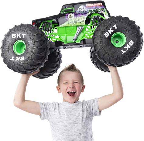 Monster Jam, Official Mega Grave Digger All-Terrain Remote Control ...