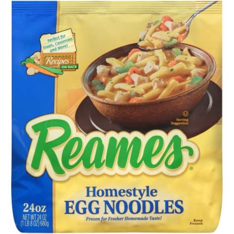 Reames Frozen Homestyle Egg Noodles, 24 oz - Pay Less Super Markets