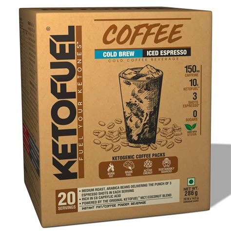 Ketofuel Cold Brew Keto-Coffee | NUTRABAY™