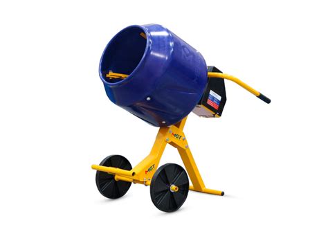 Menegotti Poly Drum Concrete Wheelbarrow Mixer - Trowel Trades Inc