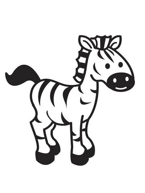 Coloring Pages | Free Printable Zebra Coloring Pages