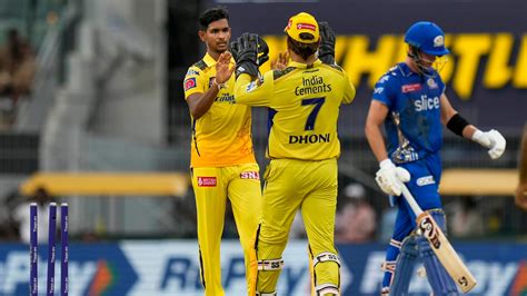 CSK vs MI Highlights, IPL 2023: Pathirana, Chahar, Deshpande star as Chennai Super Kings defeat ...