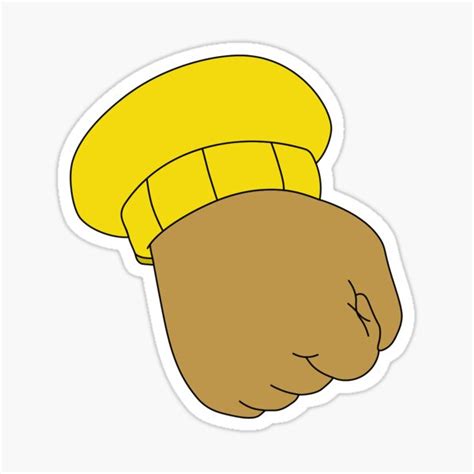 "Arthur Fist Meme" Sticker for Sale by alxstevunz | Redbubble