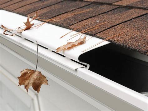 Gutter Guard Cover for Gutters in Roof of House, Villa, Apartment