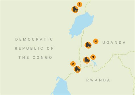 Western Lowland Gorilla Habitat Map