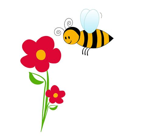 Giant Bumble Bee And Red Flowers Drawing by Serena King | Pixels