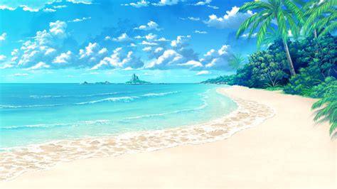 Anime Beach Aesthetic Wallpapers - Wallpaper Cave