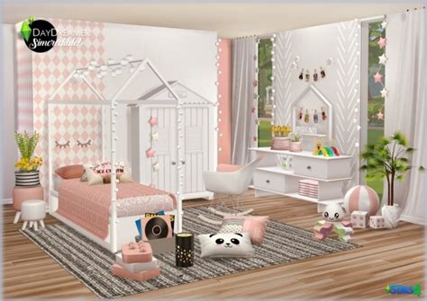 Sims 4 custom content child bed - gasegl