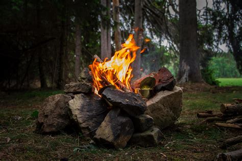 Preparing food on fire 2610481 Stock Photo at Vecteezy