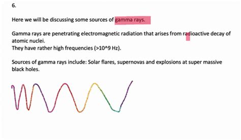 SOLVED:List some sources of gamma rays.