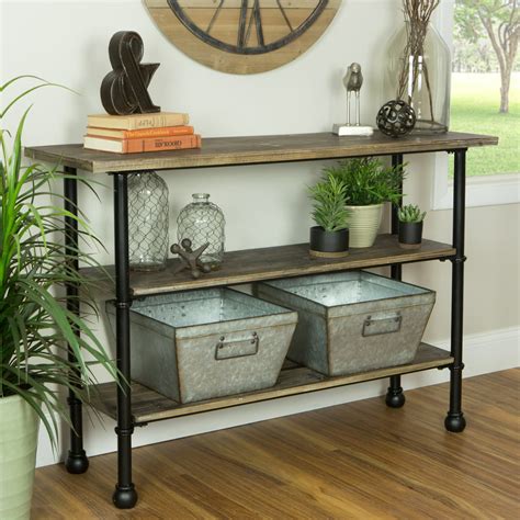 Palmer 3-Shelf Console Table - Walmart.com - Walmart.com