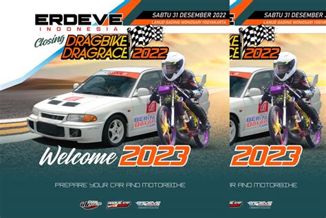 Ini Jadual Balap Dragbike dan Dragrace RDV 2022 di Jogja (31 Des) - BeritaBalap.com