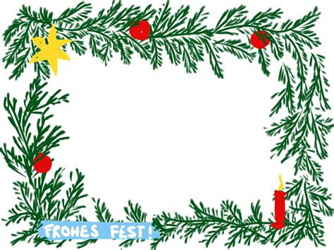 Frame Cartoon Xmas · Free image on Pixabay