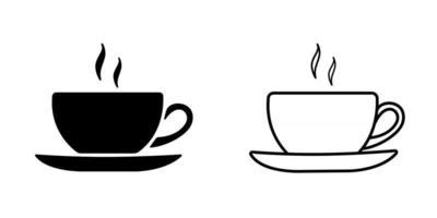 Coffee Cup Silhouette Vector Art, Icons, and Graphics for Free Download