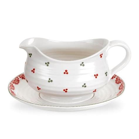 Sophie Conran Christmas Gravy Boat & Stand - Portmeirion Online