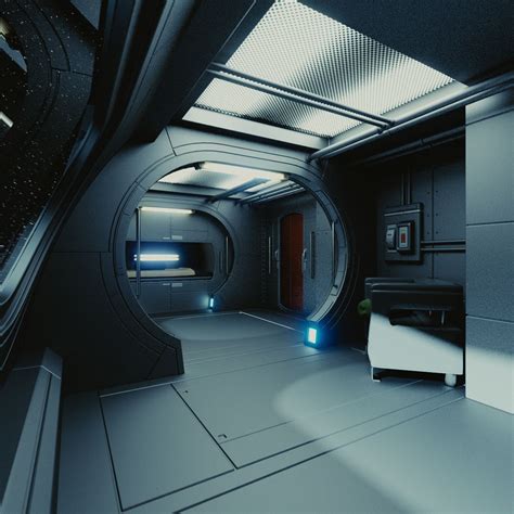 Sci-fi Art | Spaceship interior, Sci fi environment, Futuristic interior