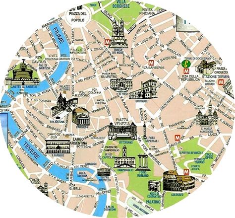 Map - Take a trip through ancient rome