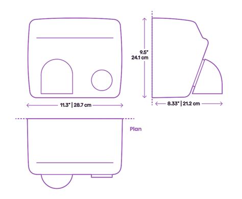 Hand Dryer Dimensions & Drawings | Dimensions.Guide