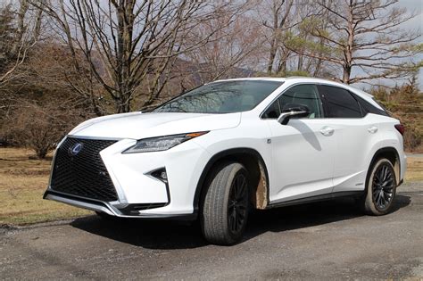 2017 Lexus RX 450h hybrid gas mileage review