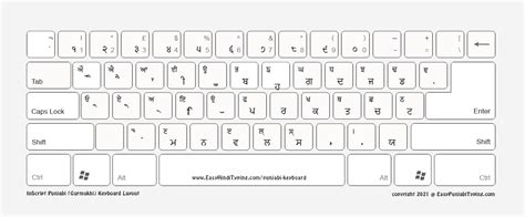 FREE Punjabi Keyboard Layout | ਪੰਜਾਬੀ ਕੀਬੋਰਡ | High Quality ideal for printing