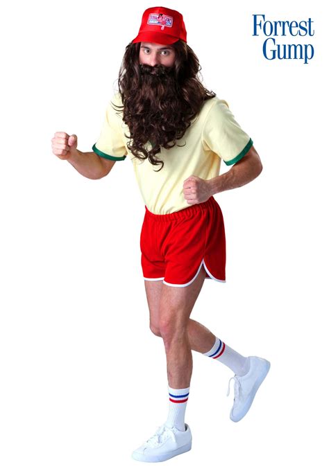 Plus Size Running Forrest Gump Costume