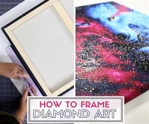 How To Frame Diamond Art - The Crafty Blog Stalker | Diamond art ...