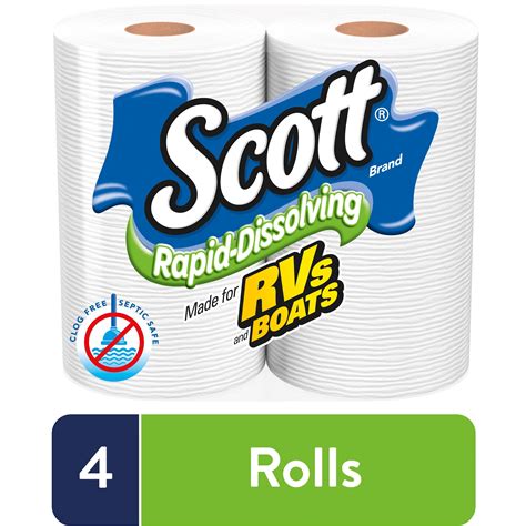 Home 30 Rolls 30,000 Sheets 2 PACK Scott 1000 Toilet Paper Paper Products