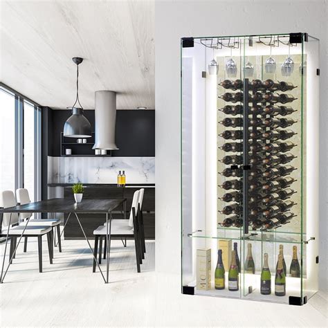 Modular glass wine cabinets - Go Glass