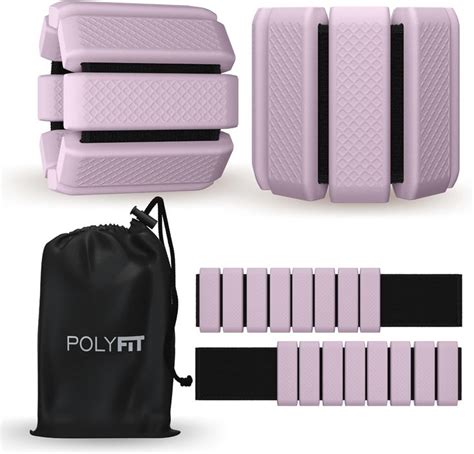 Polyfit Wrist & Ankle Weights - Set of 2 (1.2 Lbs Each) - Wearable ...