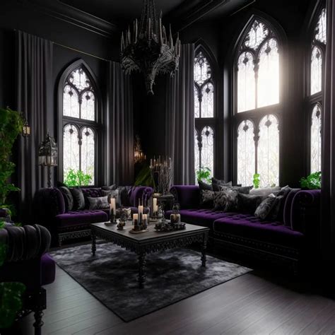 Gothic Living Room: 33+ Cool Ways To Make A Grand Statement