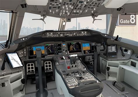 Boeing 777x Cockpit